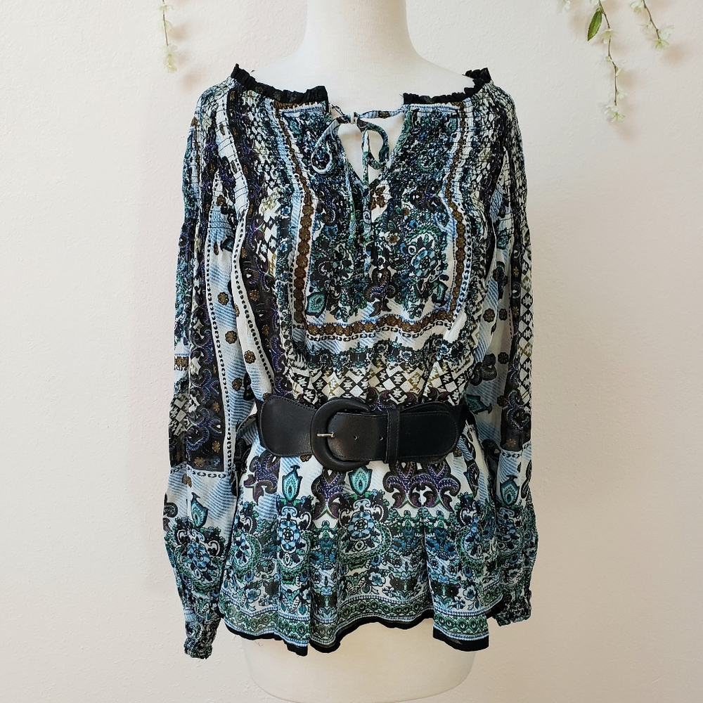 Women's boho blouse
